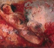 "THE DREAM" 97 x130 cm. Óleo sobre tabla
