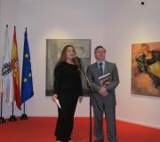 María Gato y Ramón Jiménez, en la presentación.