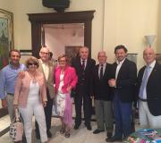 6. Una última imágen antes de seguir la celebración en la localidad de Griñón a donde se trasladaron para tener una comida de hermandad.jpg