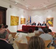 Presentación do libro "El fútbol (no) es así", con público.