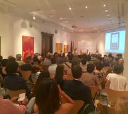 5. Cerca dun centenar de persoas acudiron á Casa de Galicia á presentación da Revista Olga.