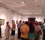 5. A Sala A con parte do público que asistiu á mostra.