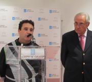 Martín Álvarez e o delegado da Xunta de Galicia, José Ramón Ónega.