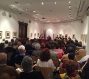4. Máis dun centenar de persoas acudiron á Casa para escoitar a conferencia con demostracións sobre música tradicional.