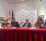 5. De izq. a dereita Rebekah Scott, Gil Carbajal, Ramón Jiménez e María Carretero.