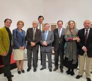 Os relatores con De Famara e Díaz Padrón, entre outros.