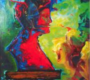 LA MADRE - 116 X 89 cm (jade)
