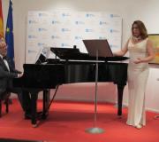 Un momento do concerto.