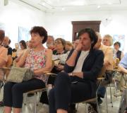 A senadora por Pontevedra Marta Lucio acudiu ao concerto.