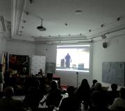 3. O acto de presentación iniciouse coa proxección dun estupendo audiovisual con impactantes imaxes do Arde Lucus