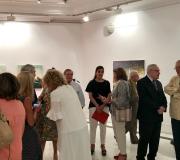 5. Tras a inauguración é momento para gozar da mostra e a animada charla.