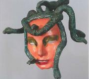 "Medusa". Técnica mixta
