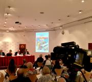 5. O acto contou con medios de comunicación, personalidades relacionadas con Galicia, así como profesionais do ámbito turístico.