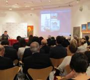 O catedrático Jesús Ángel Sánchez García ofreceu unha conferencia sobre a obra de Vázquez Gulías.