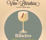 Cartel anunciador de las II Jornadas de Cultura del&nbsp;Vino y&nbsp;Literatura.
