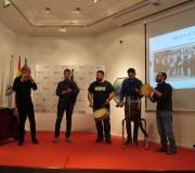 Rafael Carracedo e os músicos que lle acompañaron interpretaron algunhas da partituras para  requinta rescatadas na súa obra. jpg