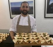 6. O chef Fran Sotelino elaborou seis creacións con Requeixo de As Neves como ingrediente principal.