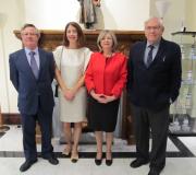 Ramón Jiménez, Laura Rodríguez Herrera, Celia Castro Fernández e Víctor Nieto Alcaide.