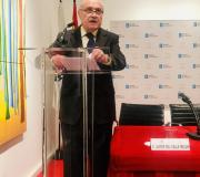5. O delegado da Xunta, José Ramón Ónega, presidiu o acto e pronunciou as palabras de benvida e presentación antes da proxección do documental.