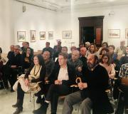 5. Entre os asistentes ao acto estaban o xornalista Lorenzo Díaz e o poeta e artista Antonino Nieto.