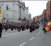 Lume de Biqueira ha estado presente en varias ocasiones en el&nbsp;desfile en el día de San Patricio en Dublín.
