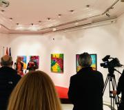 4. A Sala A xunto coa B albergarán a mostra de NOVAIS durante o mes de decembro.