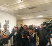 9. Varios medios cubriron a inauguración da mostra de LUME DE BIQUEIRA.