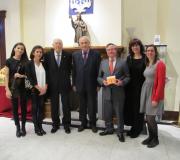 As musicas Raquel Rivera e María Luz Rivera (Dúo Rivera), o expresidente do Consello de Estado, José Manuel Romay, o delegado da Xunta, José Ramón Ónega, o coordinador de Actividades da Casa de Galicia, Ramón Jiménez, a xestora cultural Juana Escudero e a musicóloga e filósofa Marina Hervás.