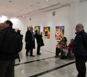 A exposición suscitou moito interese entre os asistentes.