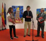 María Blanco, Raúl Velloso e Ramón Jiménez, na presentación.