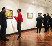 6. A exposición antolóxica de Leyra Domínguez ocupa tamén a Sala L da Delegación da Xunta en Madrid.
