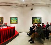 4. Panorámica coa mesa e parte dos asistentes á Asemblea Xeral correspondente ao ano 2019.