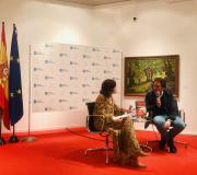 3. Susana Santaolalla e Domingo Villar na presentación d e EL ÚLTIMO BARCO.