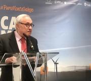 2. O delegado da Xunta en Madrid dirixe unhas palabras aos asistentes ao acto.