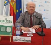 O psiquiatra Bartolomé Freire, autor do libro "La jubilación, una nueva oportunidad"