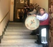 7. Nun acto como este non podía faltar a múisc atradicional, acargo de integrantes do Centro Galego de Móstoles.