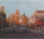 "CIBELES, MADRID" - óleo - 80 x 60 cm
