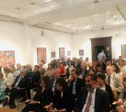 3. Médicos e amigos de Asomega déronse cita na Delegación da Xunta para celbrar os 25 anos.