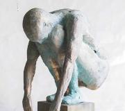 YO, CONMIGO - Bronce (a la&nbsp;cera perdida) - 40 x 33 x 18 cm.
