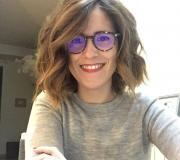 Laura Orens, autora da novela
