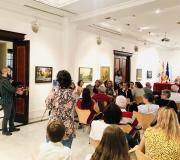 5. Os asistentes víronse sorprendidos por Juan Luís Alonso que interpretou coa gaita a muñeira de Chantada.