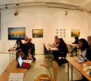 4. Panorámica cos intervenientes e o alumnado.