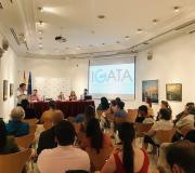 3. Preto de medio centenar de persoas déronse cita na Delegación da Xunta en Madrid para coñecer os novos modelos de liderado e traballos.