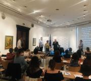 3. O delegado da Xunta en Madrid José Ramón Ónega dirixe unhas palabras ás persoas que acudiron ao III Seminario.