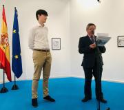 3. O coordinador de Actividades Ramón Jiménez foi o encargado de facer a presentación de Fernando Búa.
