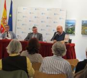 Un momento da presentación do último poemario de Manuel Vilanova.
