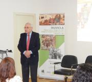 2. O delegado da Xunta clausurou o acto de presentación en Madrid de MUVICLA.