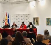 3. A sala A acolleu a presentación do poemario de Mila Villanueva.