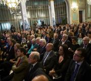 2. Aínda que para o acto reserváronse todos os salóns do Casino de Madrid, a entrega realizouse no Salón Real da case bicentenaria institución madrileña. (Imaxe cedida polo Grupo Pelayo).