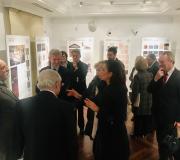 5. A presentadora Silvia Jato, moi expresiva, con Pilar Falcón, Alfonso Rueda, Eduardo Pardo e José Ramón Ónega.